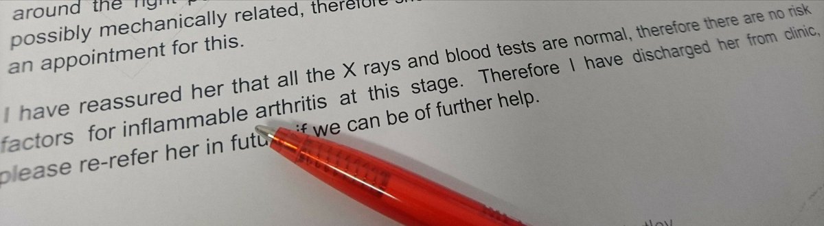 DrAiLynTan's tweet photo. My secretary feels that I should reassure the #patient's #GP that she's unlikely to self combust any time soon!😂💥🔥

#inflammatoryarthritis #inflammatory #inflammation #arthritis #inflammable #selfcombustion #fire #dictation #transcription #transcribe #doctor https://t.co/ehfnJpBKDi