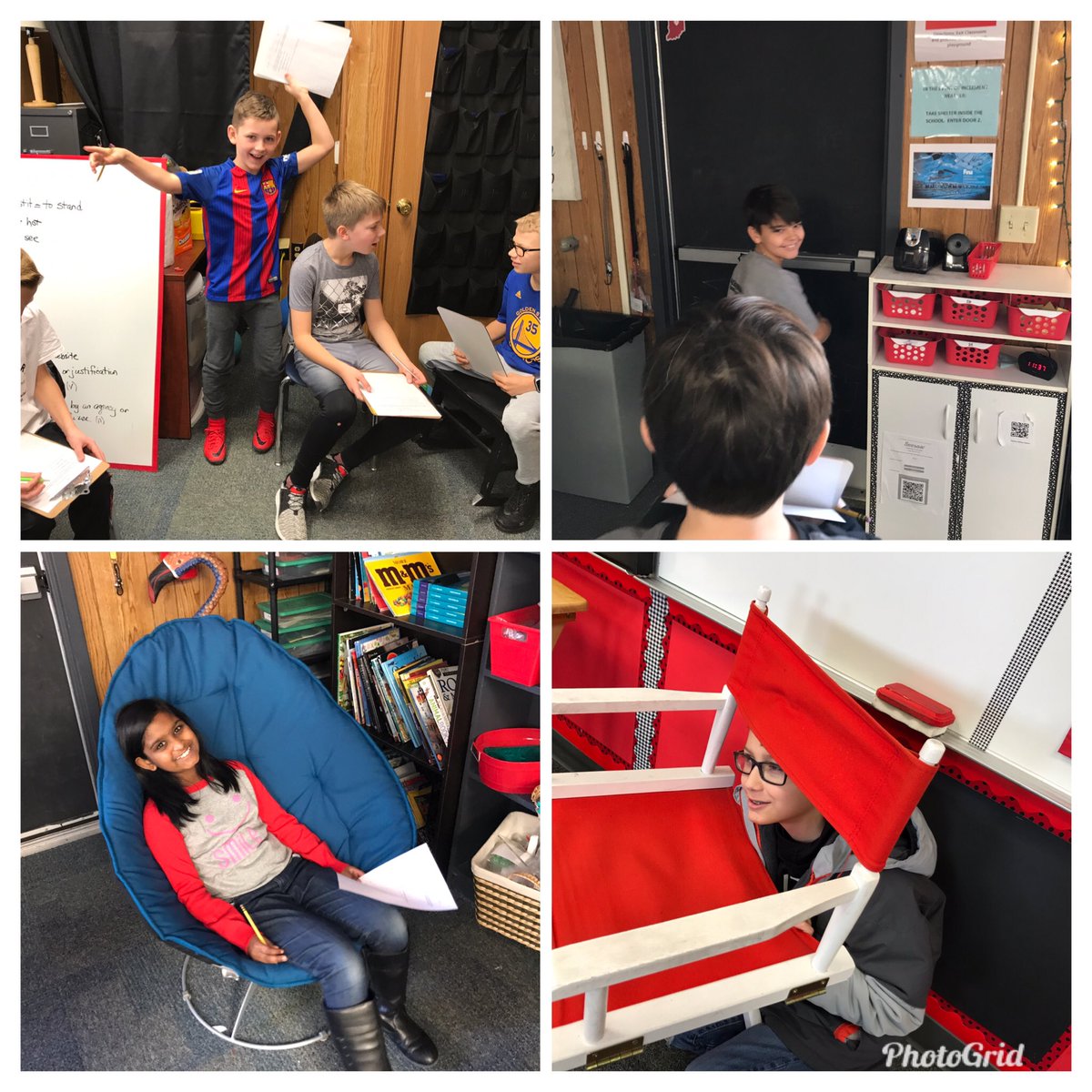 MrsPugel's tweet photo. Using prepositions in our writing by writing sentences about the location of our classmates. #TCEcardinals #prepositionsinaction https://t.co/PiaSke8adL