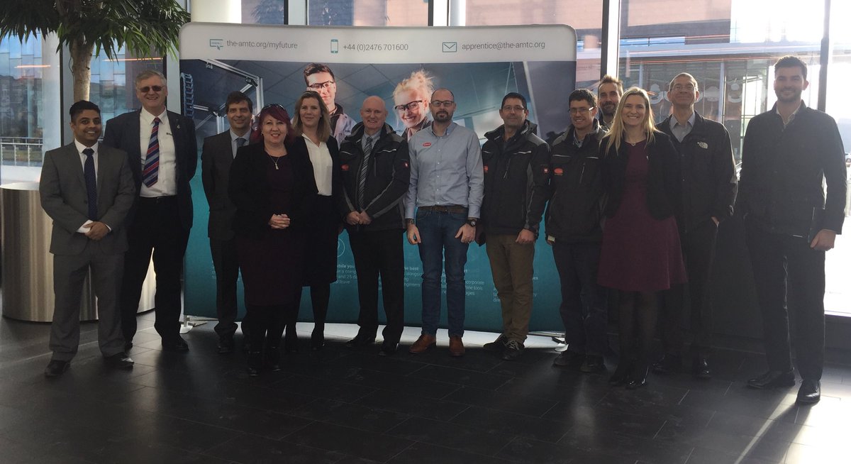 Gwen_HW's tweet photo. Fantastic @WBCUpdates     tour this morning visiting the Manufacturing Technology Centre in Coventry. Super facilities @the_MTC_org with @NEOPERL_LV @SmartActLtd @WorcesterBosch @newsfrom_MP https://t.co/qWVSuvTRau