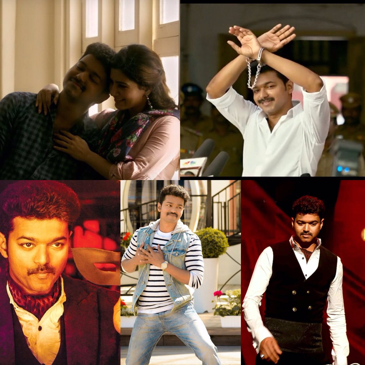 KomalShahani's tweet image. A work to remember and cherish #Mersal styling @actorvijay was an exceptional journey and working with the entire team of #Mersal would mean a lot to me. @Hemarukmani1  @Atlee_dir  @Samanthaprabhu2 @MsKajalAggarwal @arrahman