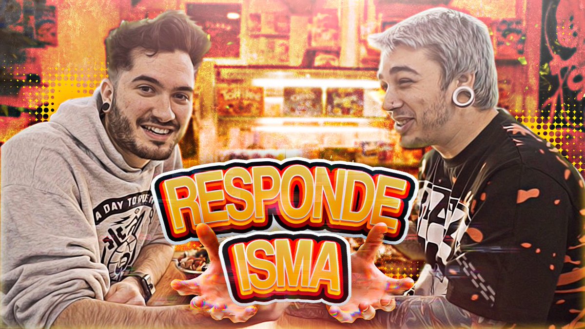 Wismichu's tweet photo. ⚡️👾🔥NUEVO VÍDEO🔥👾⚡️
Hoy os traigo un nuevo #RespondeIsma.
Me apetecía hacer algo diferente y ha quedado uno de los vídeos que más he cuidado estéticamente, espero que os guste.
➡️ https://t.co/qA3nN2NvSb ⬅️ https://t.co/I6nYAvCbjb