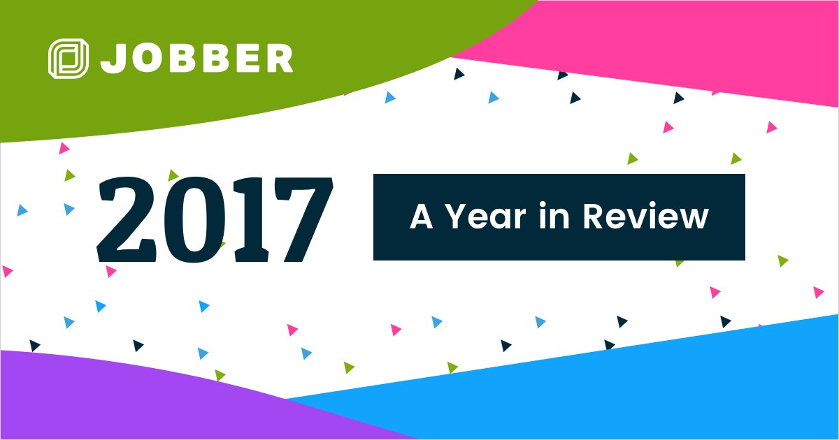GetJobber's tweet photo. 8,000,000+ ➡️ What's this? It's the # of jobs our customers completed in Jobber in 2017 🔥 Talk about hustle!

To our customers, thanks for helping us fuel a kick-ass year! Click through to see what else we pulled off in 2017: https://t.co/MVHCWwrBgZ https://t.co/9nuKEnpdB9