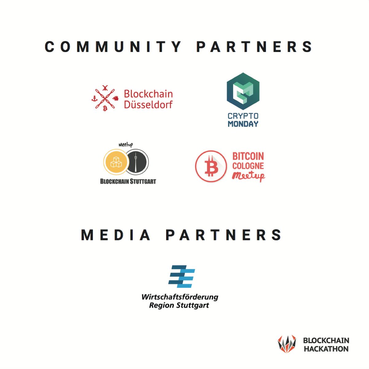 hackBC_STR's tweet image. 1st Blockchain Hackathon is supported by blockchain and media institutions and heaps of meet-ups. Thanks for being a part of us!  @CryptoMonday  @WRS_GmbH #BlockchainDüsseldorf #bitcoincologne #blockchainstuttgart #hackBC18