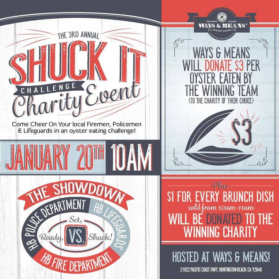 hbpoa's tweet photo. 3rd Annual "Shuck It" Challenge! - Come cheer on your local police and firemen this Saturday from 10am to 12pm. #BackTheBlue #hbpoa #charity https://t.co/A2AGAi6kqh