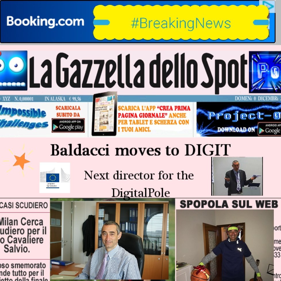 darbuono's tweet photo. Congratulations to @emibaldacci next Director of the #Luxembourg #DigitalPole. In February he will leave @EU_Eurostat to join @DIGITconf and work for the modernization of the public sector with @mariocampolargo
@GIngestad
@EU_ISA2
This is not a #FakeNews but just #innovation https://t.co/VIbP1aFSkp