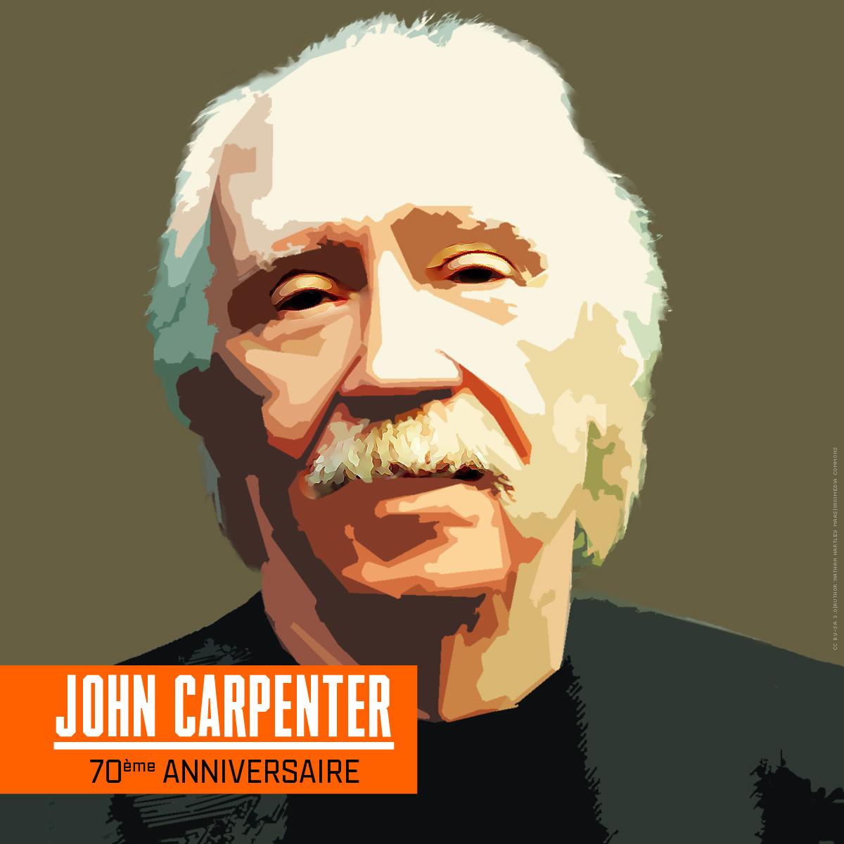 Il y a 70 ans aujourd\hui naissait John Carpenter ! Happy Birthday Big John ! 