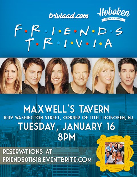 Afternoon Nudge: Friend's Trivia @maxwellsnj ow.ly/UVp330hObsF