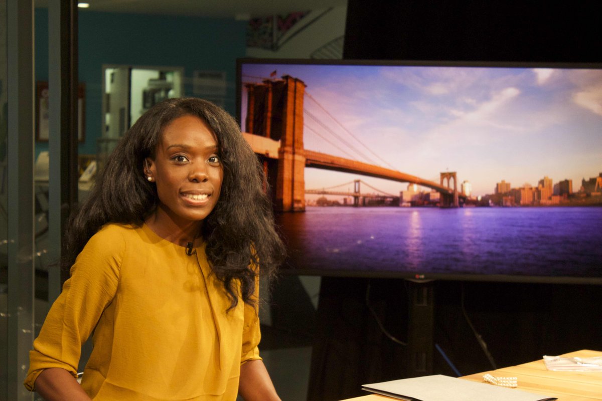 Kweighbaye's tweet photo. When I first started hosting my show on @BRICTV two years ago I was sooo nervous. 😭 😨 Here is a pic snapped seconds before action. I was soooooo scared I don’t think I was breathing...lol 😂 But I never let the fear stop me! #ThroughTheFire #PushThroughFear https://t.co/nABk6oFTLT