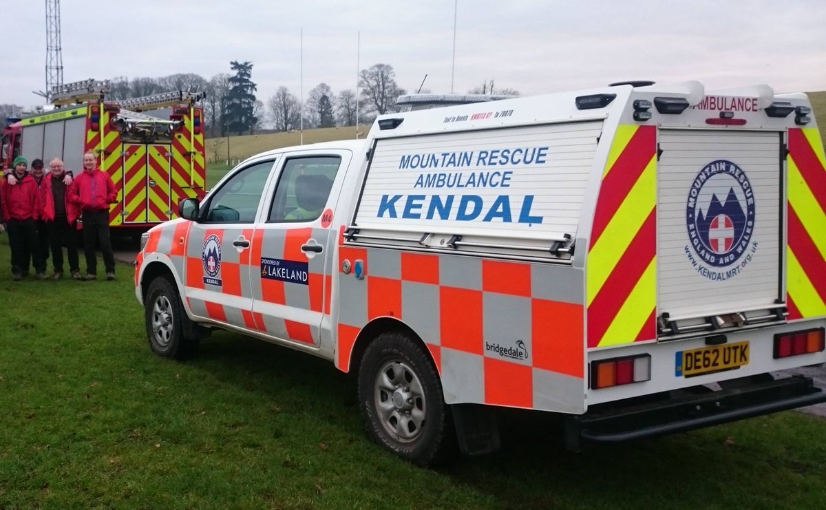 11/01/2018: Team called by NWAS to what turned out to be a multi agency response in Kirkby Lonsdale. A member of the public had fallen down a steep bank in woodland adjacent to the river Lune. <a href="/Fire_Kendal/">Kendal Fire Station</a>