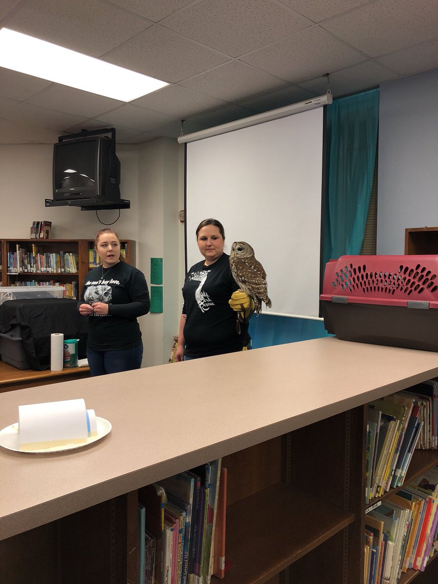 whitley_world's tweet photo. Visiting with the bird sanctuary of Wichita Falls! #pbllaunch #pbl2.0 #itsforthebirds @fainrockets @WFISDschools https://t.co/OYvwMnGeHw
