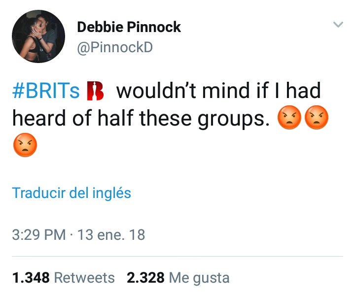 longlivethv's tweet photo. me encanta ver que no somos los únicos que están enojados porque no nominaron a las chicas como mejor grupo para los brits

#ReggaetonLento #BestRemix #iHeartAwards https://t.co/EHRgGRVrMB