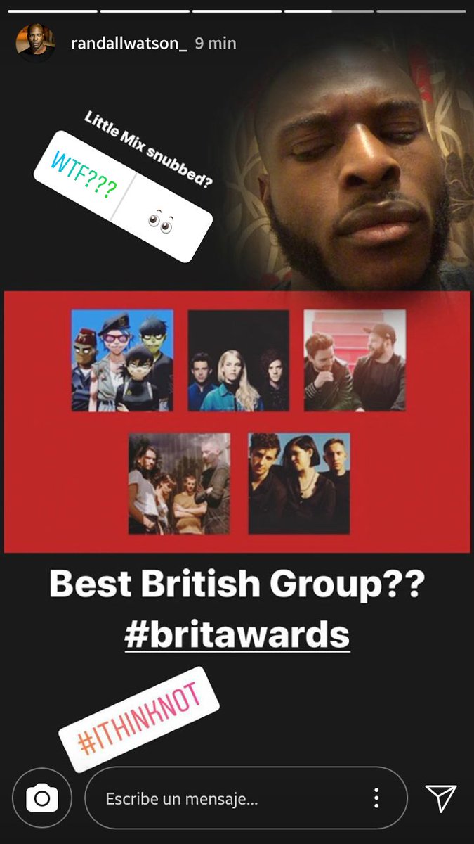 longlivethv's tweet photo. me encanta ver que no somos los únicos que están enojados porque no nominaron a las chicas como mejor grupo para los brits

#ReggaetonLento #BestRemix #iHeartAwards https://t.co/EHRgGRVrMB