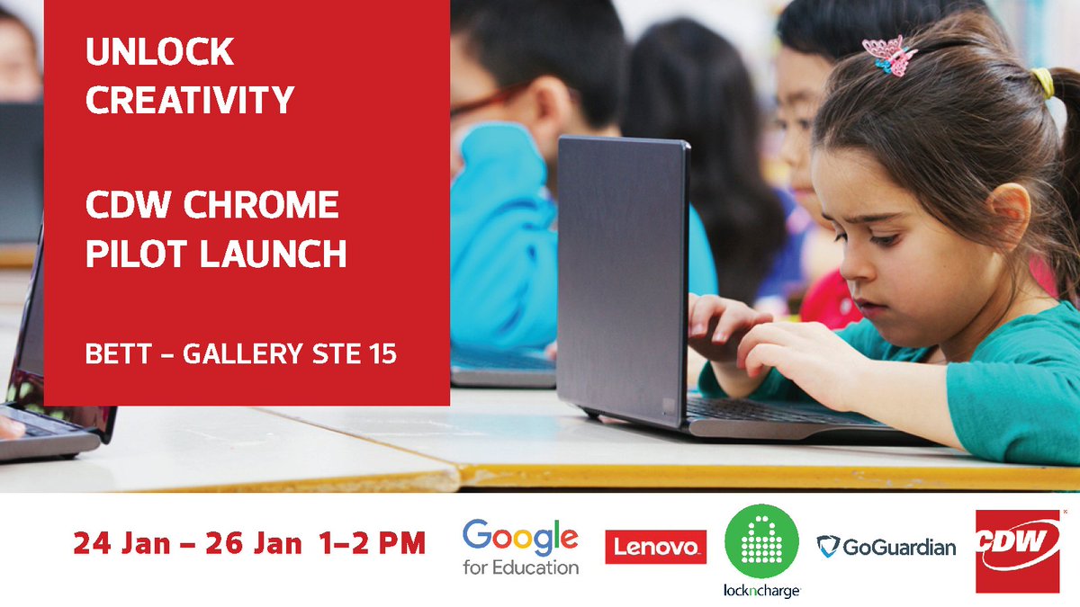 MPattersonEdu's tweet photo. #Bett2018 we know you are ready to further impact teaching and learning through the power of #edtech! So join @CDW_UK 24 Jan - 26 Jan from 1-2pm as we talk #edtech and are giving away one @CDW_UK Pilot Kit to one lucky school! #edtechleads #CDWTreasureTrail https://t.co/jWIxrMC5jR