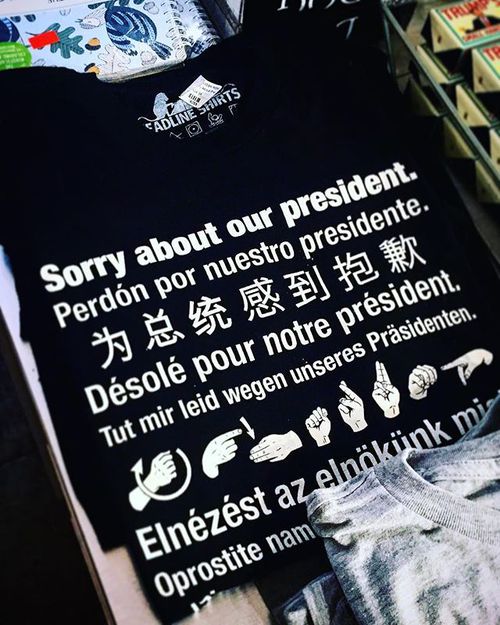 Heute 19:30 @SchauspielDo Trump. Wo bekomme ich jetzt noch auf die Schnelle dieses Shirt?