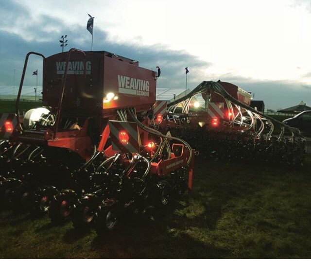 Weaving_Mach's tweet photo. The GD Drills are ready to roll! We are looking forward to seeing everyone tomorrow and Thursday @lammashow stand G21 #lamma18 #GDDrill #notill #directdrilling #peterboroughshowground https://t.co/YZFbf1ndFY