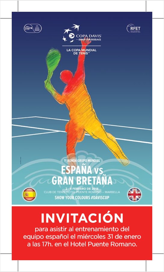 ¿Quieres asistir a los entrenamientos de España de la <a href="/CopaDavis/">Copa Davis</a> en #Marbella? Aquí te contamos cómo hacerlo 👉 bit.ly/2DmXD5W #MarbellaCopaDavis #Deportes