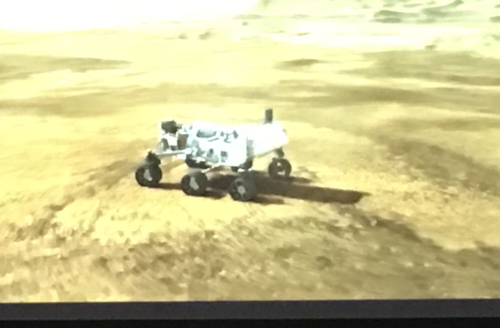 #IMSH2018 entertaining keynote - teamwork from Mars landing projects & application for HC sim