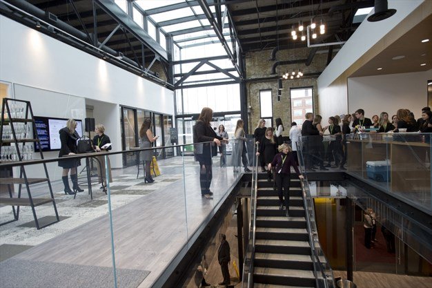 RajSainiKitCen's tweet photo. Congratulations @DeloitteCanada on the grand opening of your new #DeloitteWaterloo work space supporting innovative client-centric experiences. Enjoyed the tour and impressed by the creative restoration you've done with one of our historical buildings in @DTKitchener #KWawesome https://t.co/LvBjWPIj7b