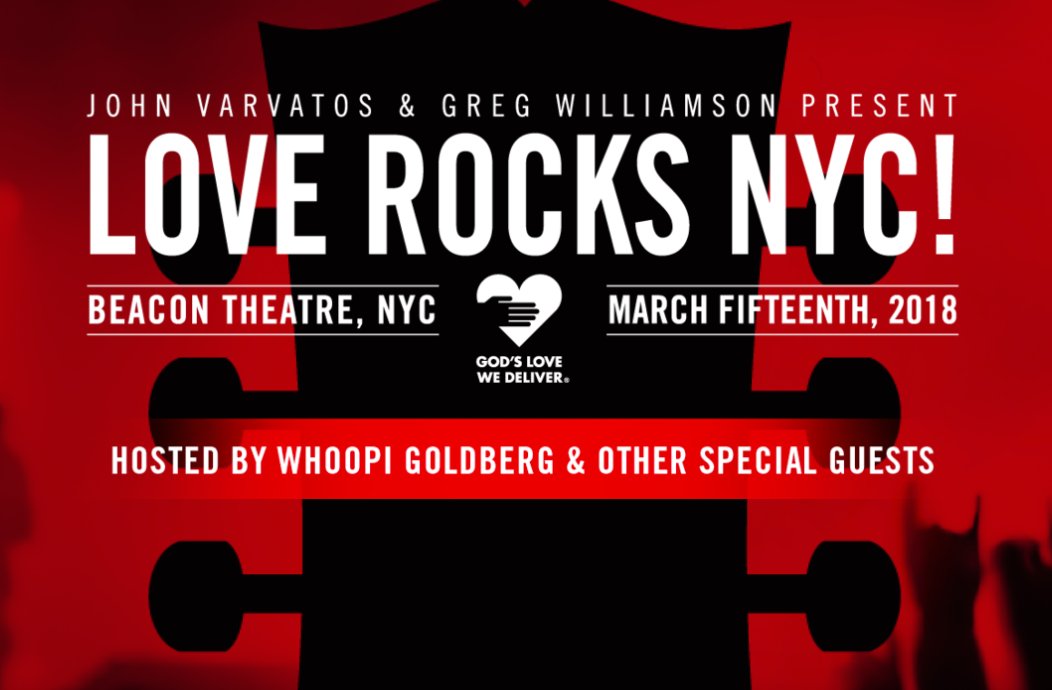 thewarrenhaynes's tweet photo. Honored to once again join Love Rocks NYC to benefit God's Love We Deliver - March 15 at The Beacon Theatre in New York, NY. Tickets sales go live on Ticketmaster at 12noon ET on Saturday January 20, 2018 at https://t.co/jqs5L7vqp1. https://t.co/I3JXYolmCT