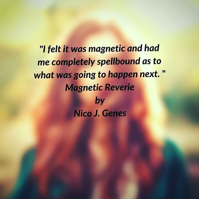NicoJGenes's tweet photo. "Captivating gripping love story that I read in one sitting. Wonderful exciting debut novel from Nico J. Genes and I am looking forward to the next book..." Read full review here https://t.co/NhqvDuaddZ
#magneticreverie #firstintheseries #thereverie #ro⦠https://t.co/eHlEqMHqJn https://t.co/S3S9aZDXjp