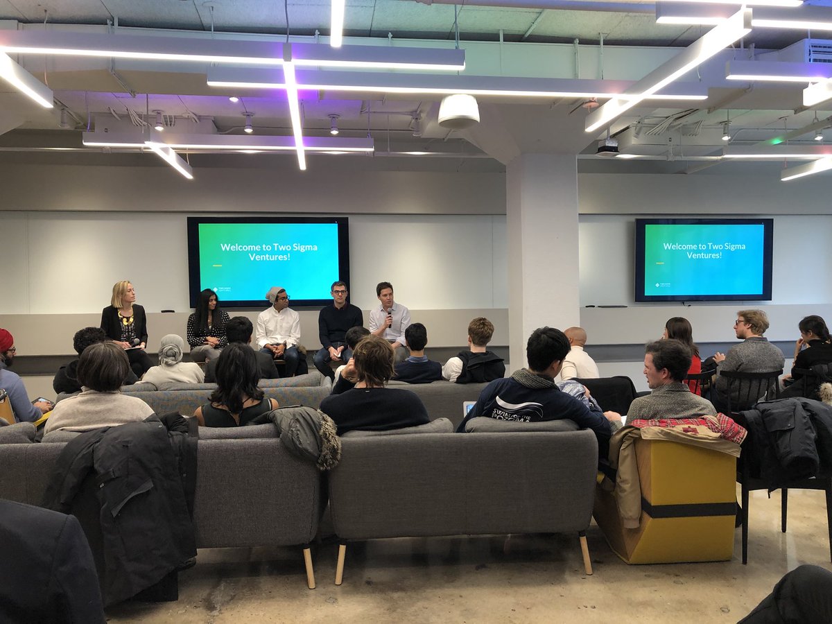 carlychase's tweet photo. So excited to welcome #StartMIT to NYC to show off this city’s amazing tech ecosystem!  Thx to amazing alums @acphenderson @inakib @rmelgiri @zahir_dossa @maxtaco who are helping kickoff the day @TwoSigmaVC cc: @EshipMIT https://t.co/2C1DpyRCs4