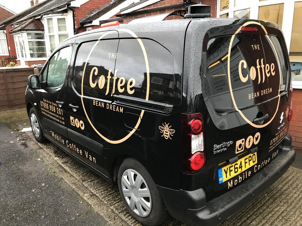 BarclaySigns's tweet photo. Vehicle graphics for @coffeebeansarah #signs #signage #graphics https://t.co/IfiiDE9IHV