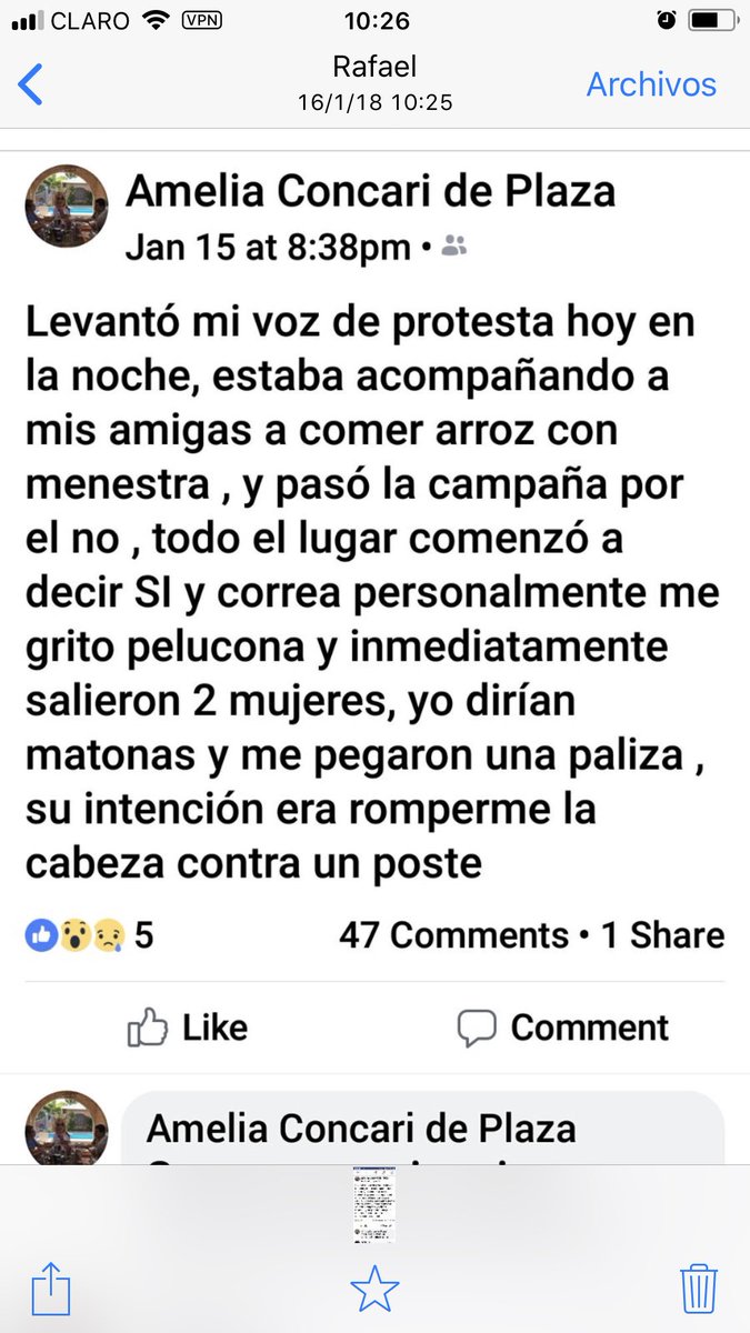 mmcuesta's tweet photo. Cobarde! Cobarde! @MashiRafael mi madre tiene 61 años y es sobreviviente de cáncer. Eres un pobre hombre cobarde miserable! https://t.co/2njGHLBOlO
