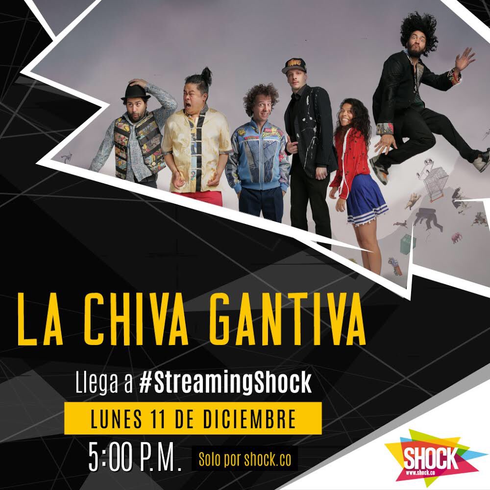 CircuitoExito's tweet photo. Alisten motores porque mañana el cohete de La Chiva Gantiva llega a #streamingshock a las 5:00 PM 🚀🔥 Todos invitados con @ShockCo https://t.co/NH1erqOdqS