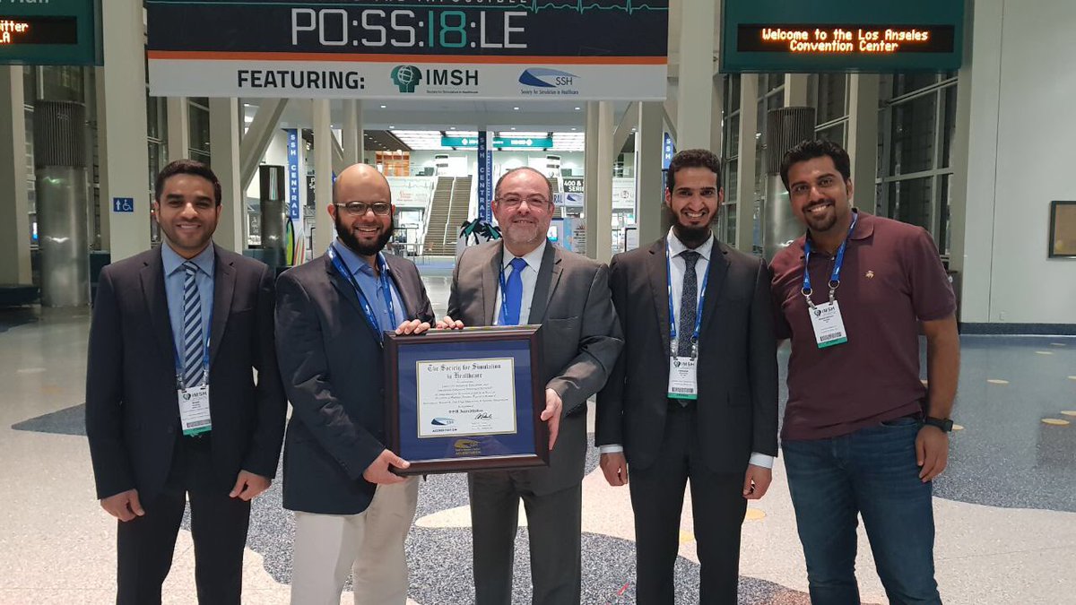 Congratulations to our colleagues in @KFMC_RIYADH’s
“CRESENT” for successful @SSHorg  Accreditation 

We are all proud of you @Shadi_AlMoziny @marshedaa @alzoraigi @who_else19 @malamar2015 @jalfrokh  and the team

#IMSH2018