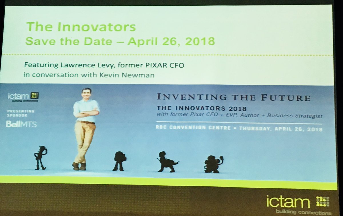 6pmarketing's tweet photo. After today, there are so many more great @ICTAM events to look forward to in #Winnipeg, including #DisruptED18 February 1&amp;2and #innovators2018 on April 26. Learn more at https://t.co/5b7m1HmWjN #6PTech #YWG https://t.co/A7uLA8NkBg
