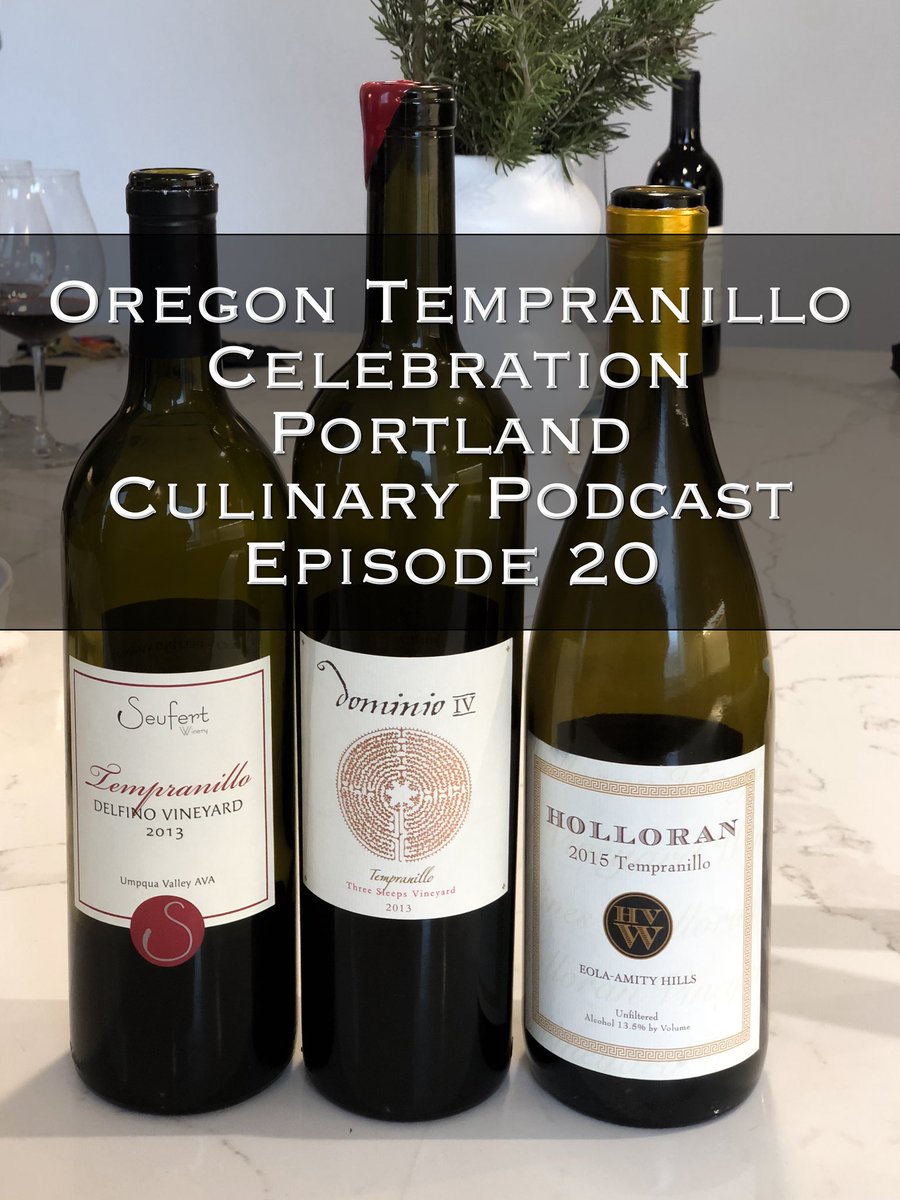 stevenshomler's tweet photo. .@PDXCulPodcast ep 20 - Oregon Tempranillo Celebration — https://t.co/bm3aKEvlLa #Portland #Oregon #Wine #Tempranillo #Podcast https://t.co/7EaKcwZmza
