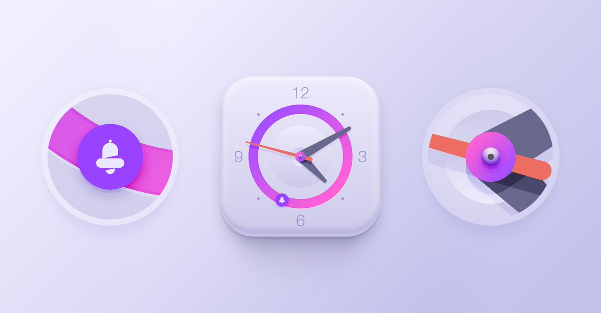 Learn how to create a sleek Clock App Icon in Graphic: graphic.com/tutorials/crea…