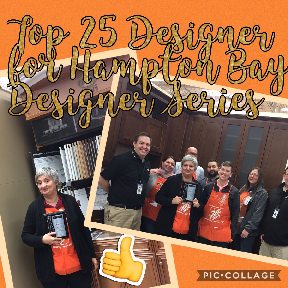 2722 @HomerDepot3 is very lucky to have Venise!  She is one of the top 25 designers in the COMPANY for Hampton Bay Designer Series! She was recognized by RSI today!  We couldn't be more proud! #ProudSM <a href="/JulieGiattino/">Julie Giattino</a> @asm212230 <a href="/Scott_Nappi/">Scott Nappi</a> <a href="/RoWilliams1/">Rocky Williams</a> <a href="/Jpbrown21/">Justin</a>