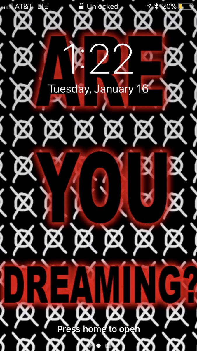 JoogSquad's tweet image. Reality check lucid dream phone background! I use it preform reality checks, if you don’t know what this is, video drops at 3:00PM