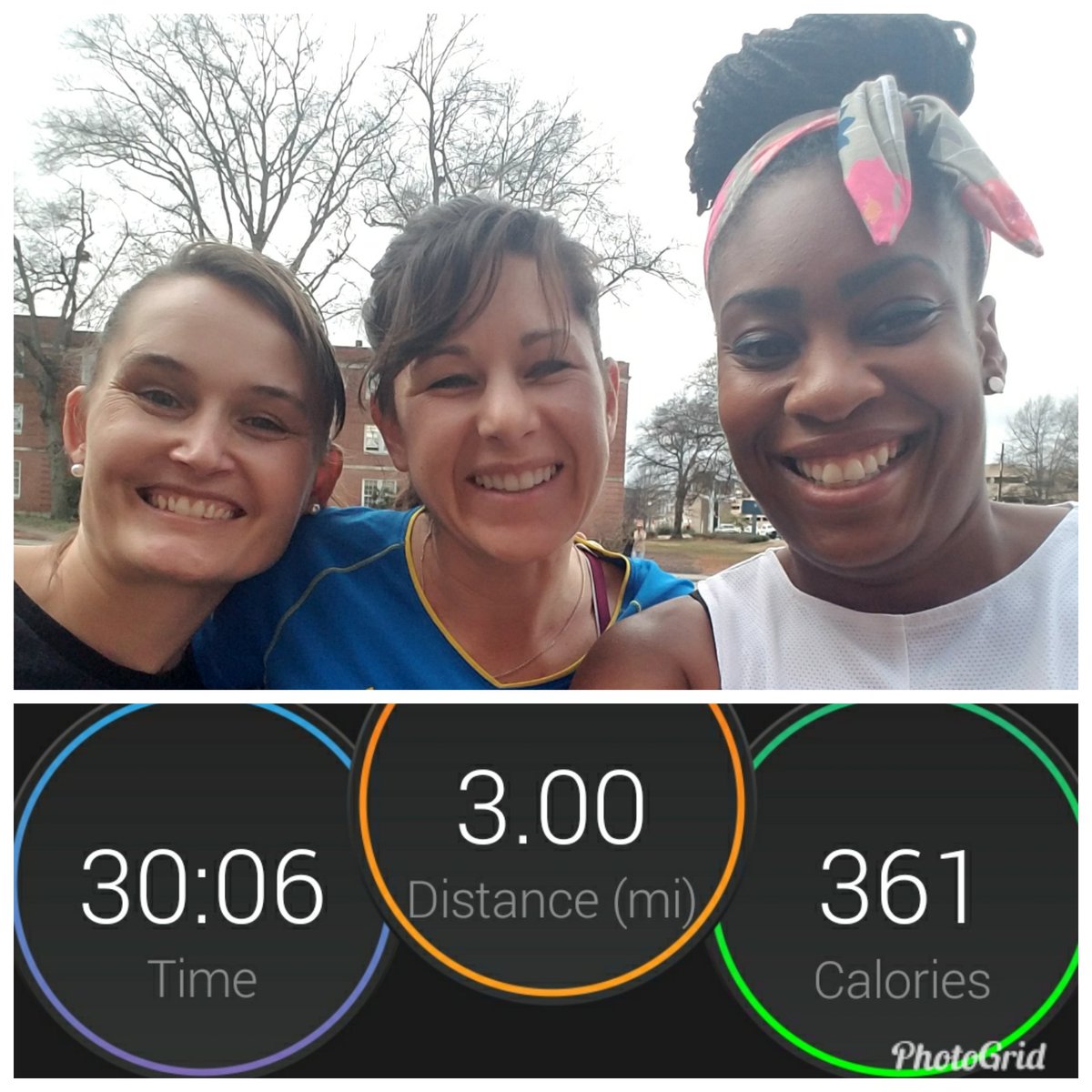 TheDukeDigital's tweet photo. Members of our @TheDukeDigital team took advantage of the break in cold weather last week and tracked our inaugural lunchtime run.  #GetMovingDuke https://t.co/XCdlvNkQNs