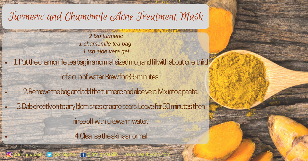 drnigma's tweet photo. DIY acne treatment for the #sugarface people. My #turmeric and #chamomile mask clear up blemishes and help fade acne scars on the skin over time but you must follow the 30 day plan in my book too
#naturalmedicine #askdrnigma #naturalbeauty #ReverseTheSignsOfAgeing https://t.co/2ehhM6Adnv
