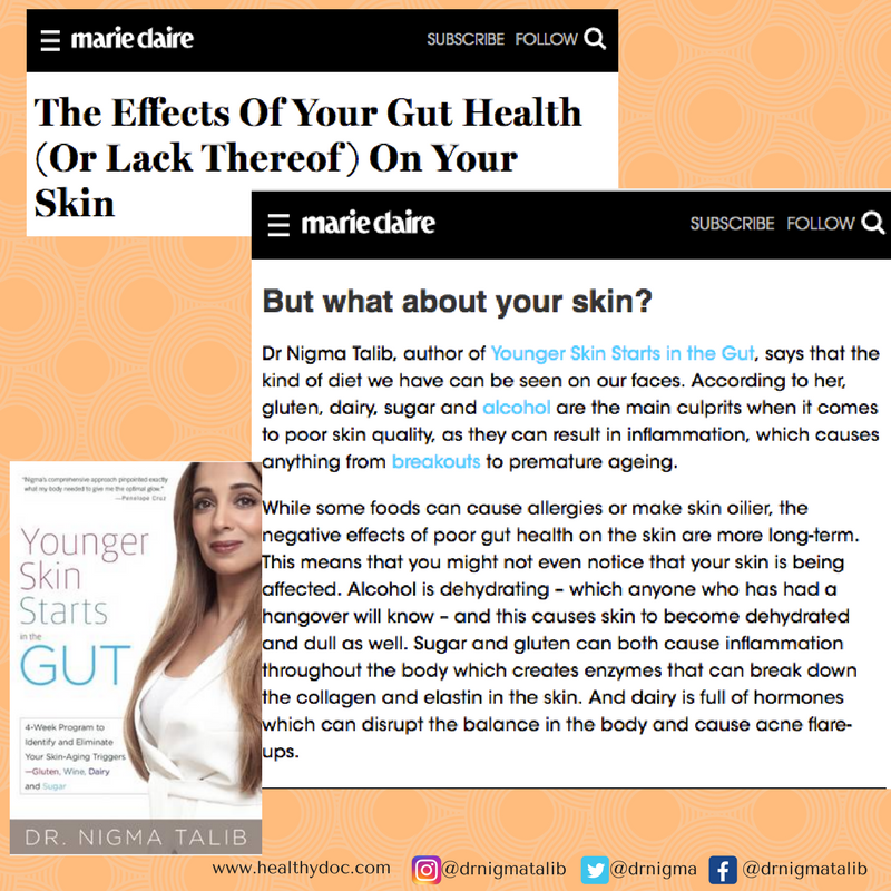 drnigma's tweet photo. My feature in @marieclaire_sa discusses the main culprits behind #breakouts and premature ageing. https://t.co/OsmbvmKewc #TheHealthyDoc #DrNigmaTalib #ReverseTheSignsOfAgeing #YoungerSkinStartsInTheGut https://t.co/YN0BOpcfrw