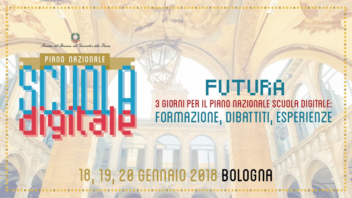 MIsocialTW's tweet photo. #PNSD, il conto alla rovescia è cominciato. Dal 18 al 20 gennaio a #Bologna arriva #Futura. Scopri di più qui👉 https://t.co/ZRNUgEkJhr https://t.co/maFlX6EBsL