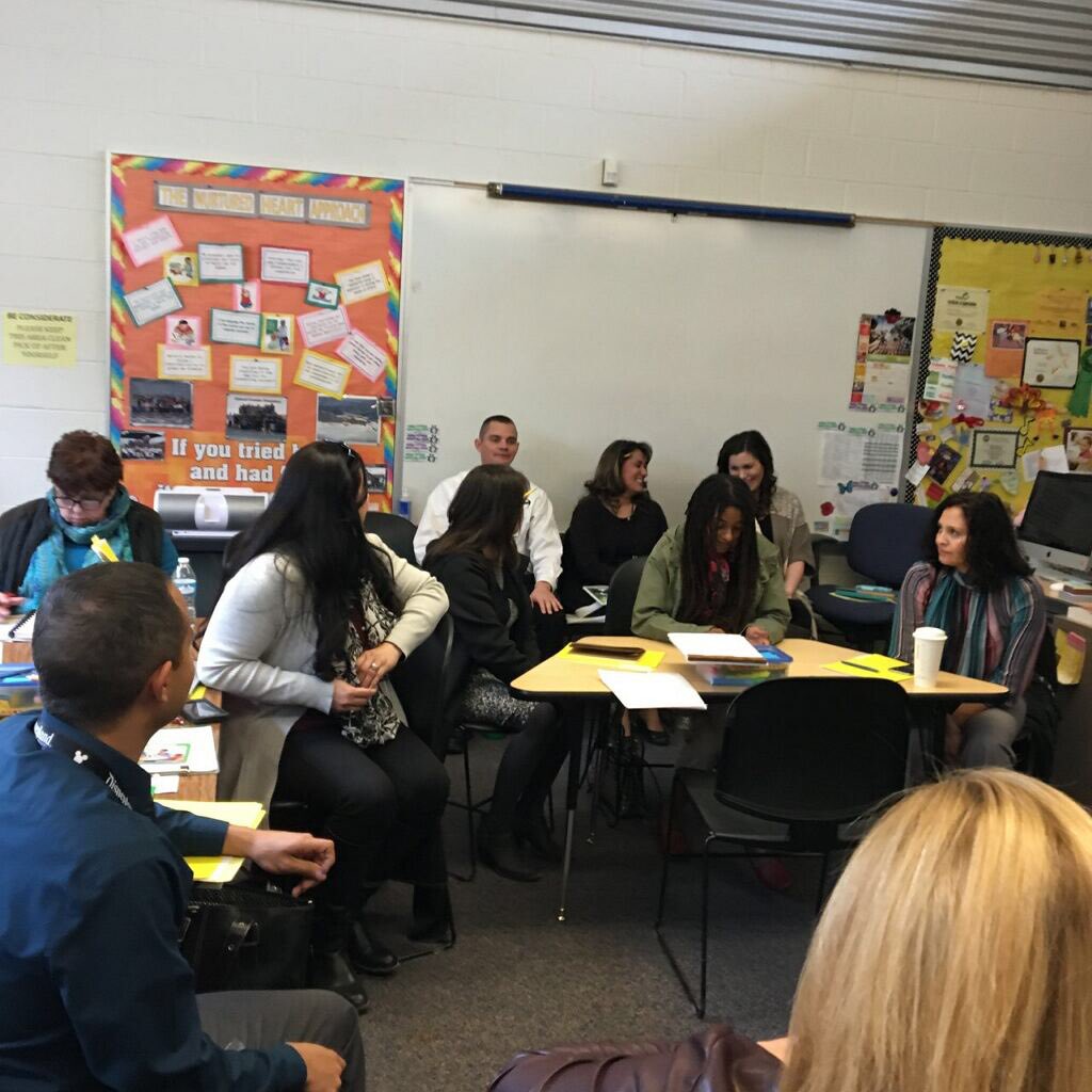 MustngPrincipal's tweet photo. Zone 2... AHA Cluster Instructional Rounds. An amazing morning of learning with an incredible group of leaders! #Zone2Rocks! #ADayInSchool @ABQschools @APSLZ2 https://t.co/WI8Zh6KMf8