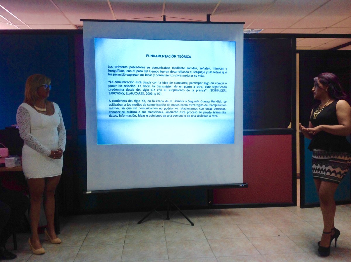e_unach's tweet photo. "Los Millennials como prosumers de información en las redes sociales" fue el tema de tesis presentado esta mañana por Estefanía Aguayo y Jennifer Moyano. Felicitaciones a las flamantes licenciadas en Comunicación Social de la UNACH 👏🏻👏🏻👩🏻‍🎓👩🏻‍🎓 https://t.co/QiCllMB7XZ