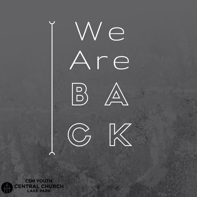lp_csm's tweet photo. We are B A C K! Come bring in the new year with our FIRST youth service of 2018! THIS Wednesday at 6:30pm.  See you there! https://t.co/PneXktG3ep