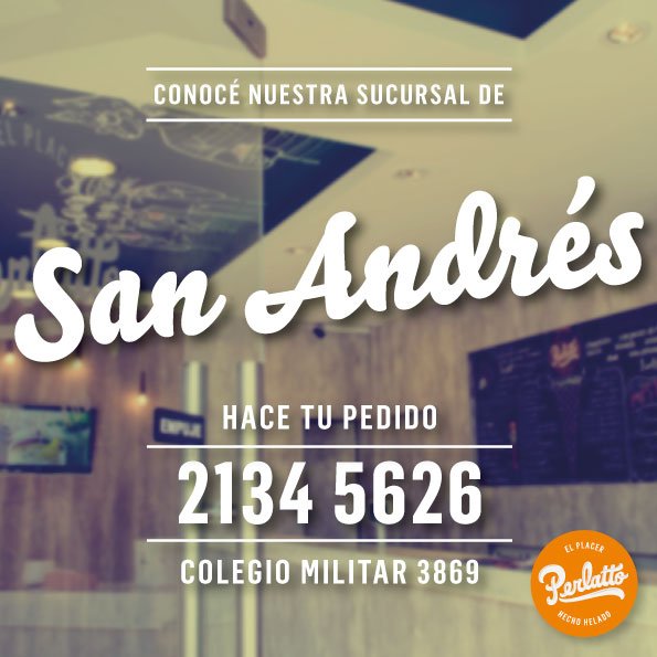 PerlattoHelados's tweet photo. ¿Estás en San Andrés?

¡¡Hacé tu pedido!!

SAN ANDRÉS
Colegio Militar 3869
Tel: 2134 5626

disfrutá de #HeladosPerlatto
https://t.co/R4v5KekdAA https://t.co/AHTv8sZCln