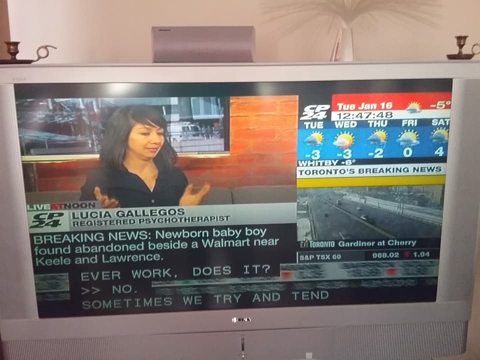 luciatherapy's tweet photo. Today, at #CP24 with #GeorgeLagogianes we talked about how to talk with children about grief. Never is too early to talk about this topic. No one should grieve alone.

https://t.co/X3Dz7eUZf6 https://t.co/q3gm62K0wo