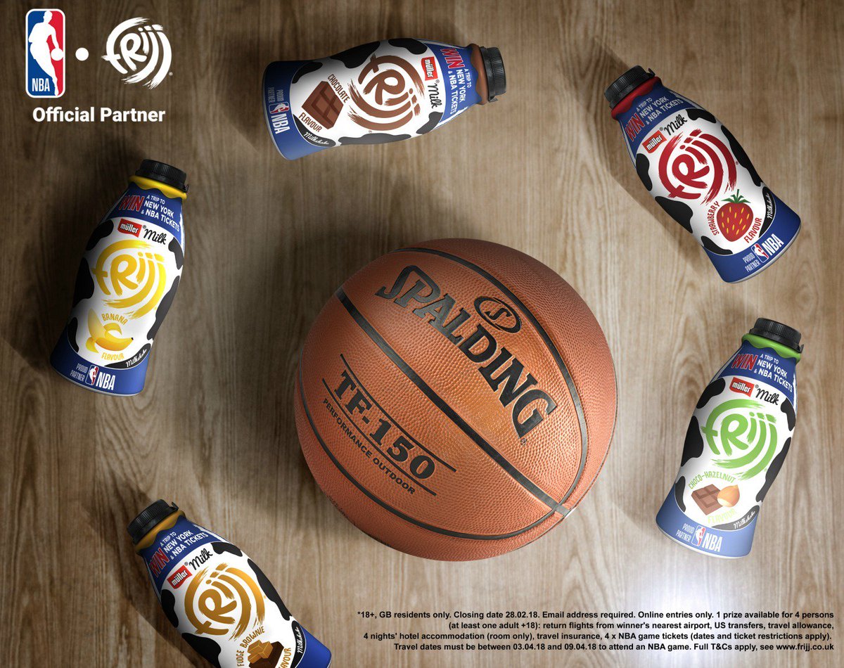 NBA Test time: How many titles have the Chicago Bulls won? See them play in NYC by entering our competition #FeelTheURjj frijj.co.uk #contest 1/3