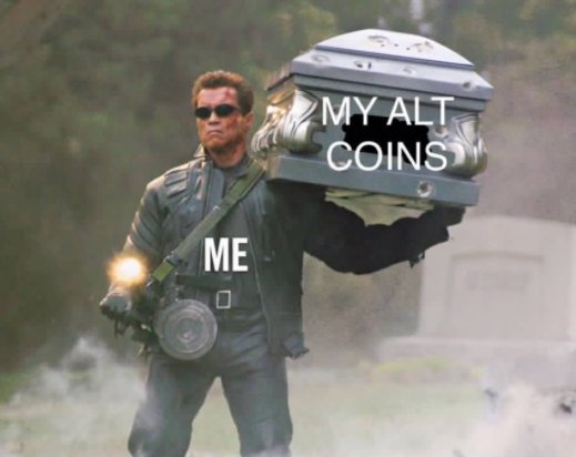 C0inGuru's tweet photo. Alts will be back!
HODL game strong as f*ck! 
And for all the people out there panic selling thanks for the chance to buy coins at such incredible prices love y'all! #panic #sell #altcoins #BTC #PumpAndDump #lambo https://t.co/srO4y3SEnU