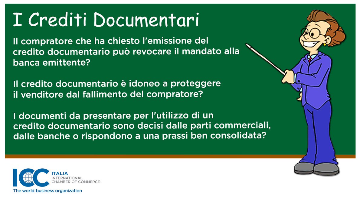 ICCItaly's tweet photo. Conosci davvero i #creditidocumentari ? Vieni a scoprire le risposte durante il nostro incontro del 1 febbraio a Bologna https://t.co/94PD25k7xR https://t.co/P1eF4zxqs3