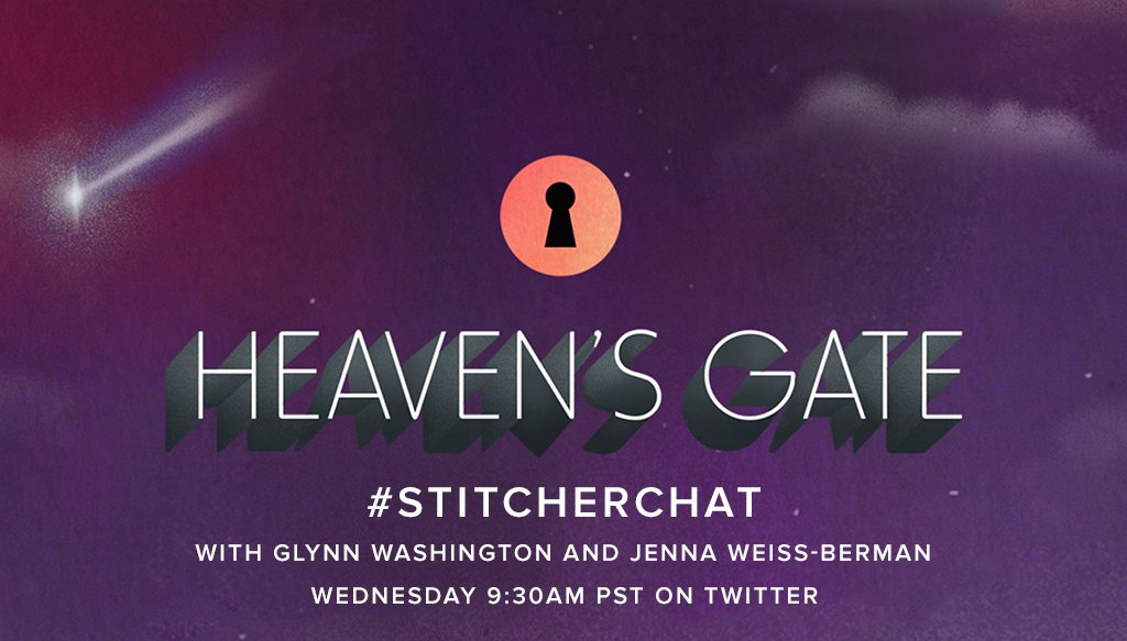 Stitcher's tweet image. What does it take to create a hit podcast? We're giving you a chance to ask the experts! Use #StitcherChat to ask @glynnwashington and @WBJenna your podcast questions. They'll be here to answer tomorrow!