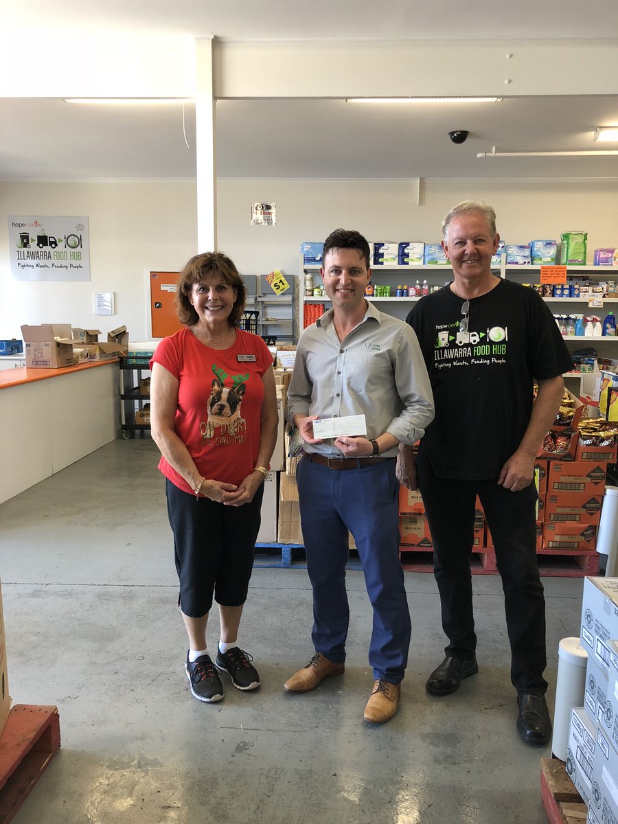 HopeCentreIFH's tweet photo. Before we broke up for the holiday period Luke from Bailey Roberts Group presented us with a very generous donation which will help us to continue providing for the community. Thanks again! https://t.co/TxcfQaUaF5