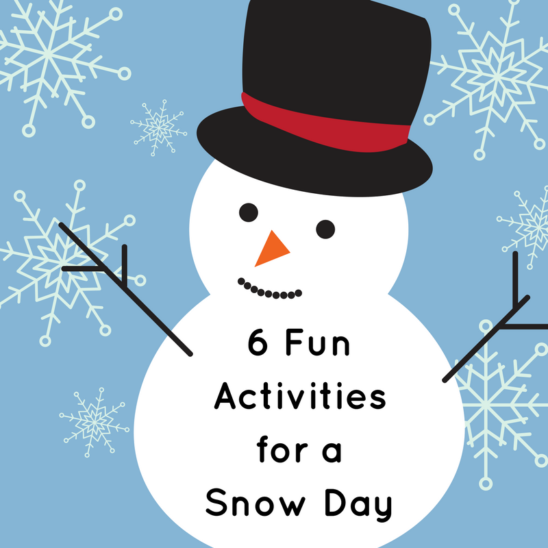 Happy snow day! Here are a few fun ideas for indoor snow day activities on the blog! ☃️ bit.ly/2mEXT6d