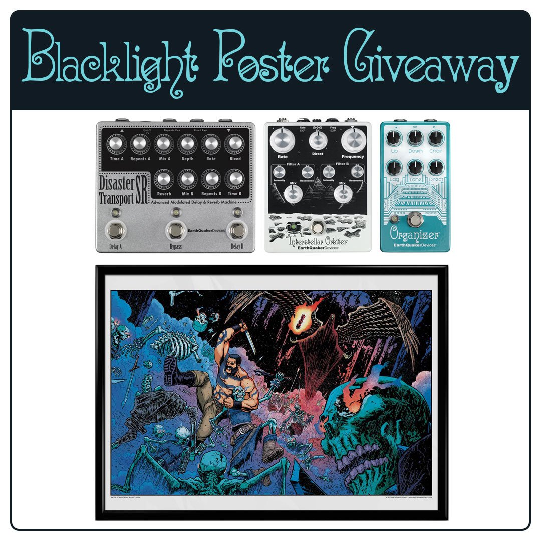 EarthQuakerDev's tweet photo. Buy a #DisasterTransportSR, #InterstellarOrbiter, or an #Organizer between now and 3/31/2018* and we’ll toss in an Octo Skull Blacklight Poster for free! Info: https://t.co/VM76MVBfPL https://t.co/K8NQbD4pWK